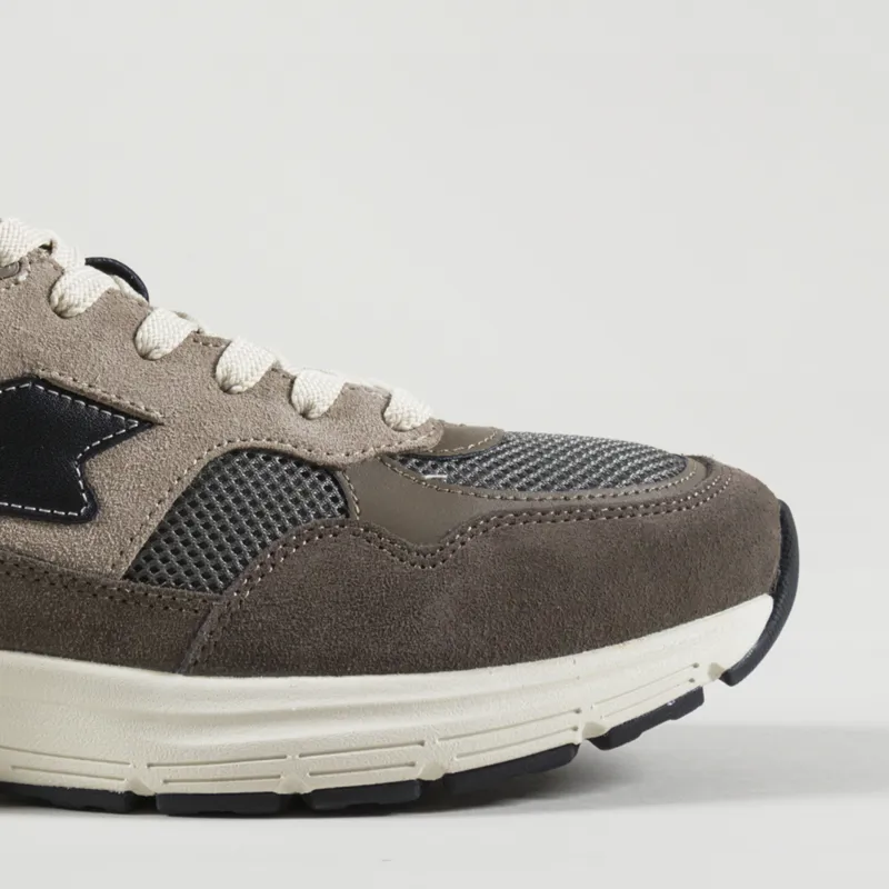 Stepney Workers Club Amiel S-Strike Shoes Suede Mix Grey-6