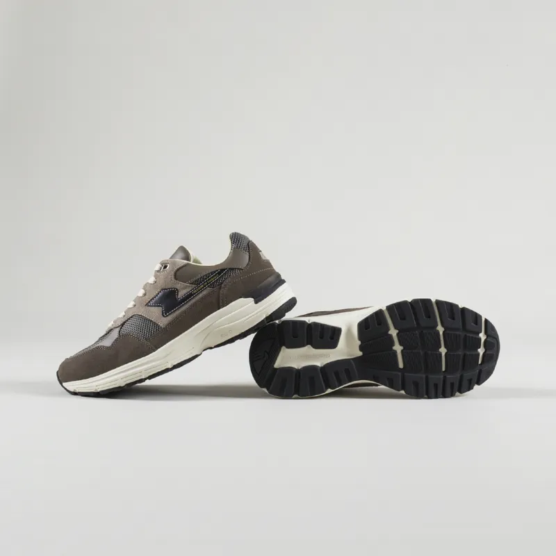 Stepney Workers Club Amiel S-Strike Shoes Suede Mix Grey-2