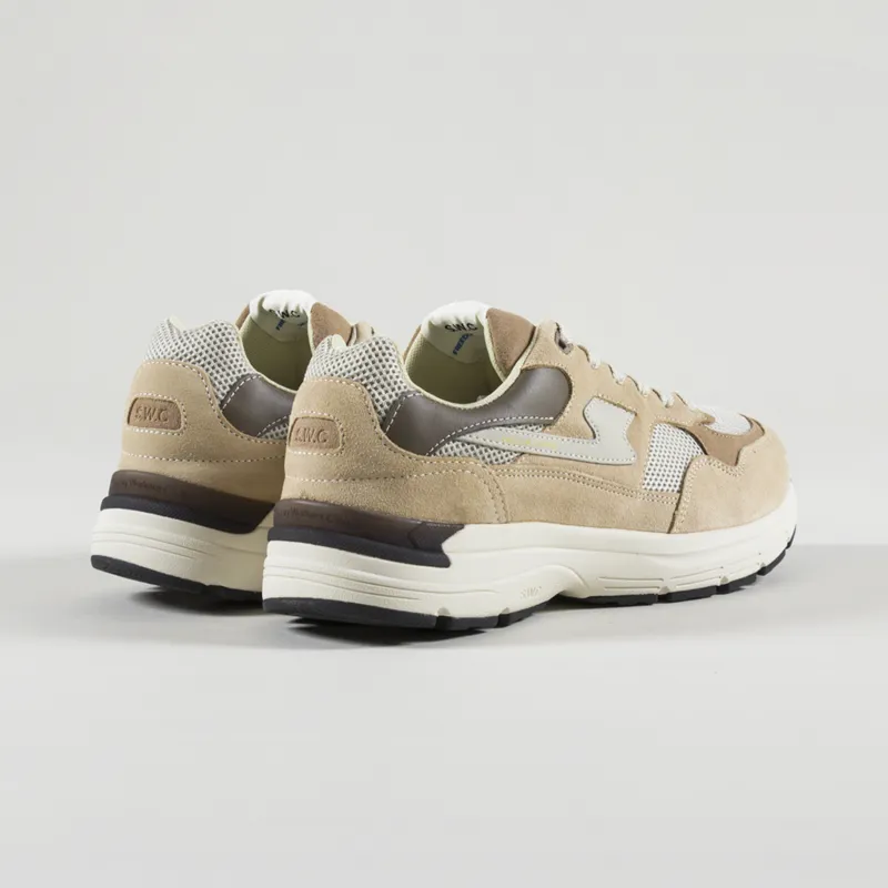 Stepney Workers Club Amiel S-Strike Shoes Suede Mix Sand-3