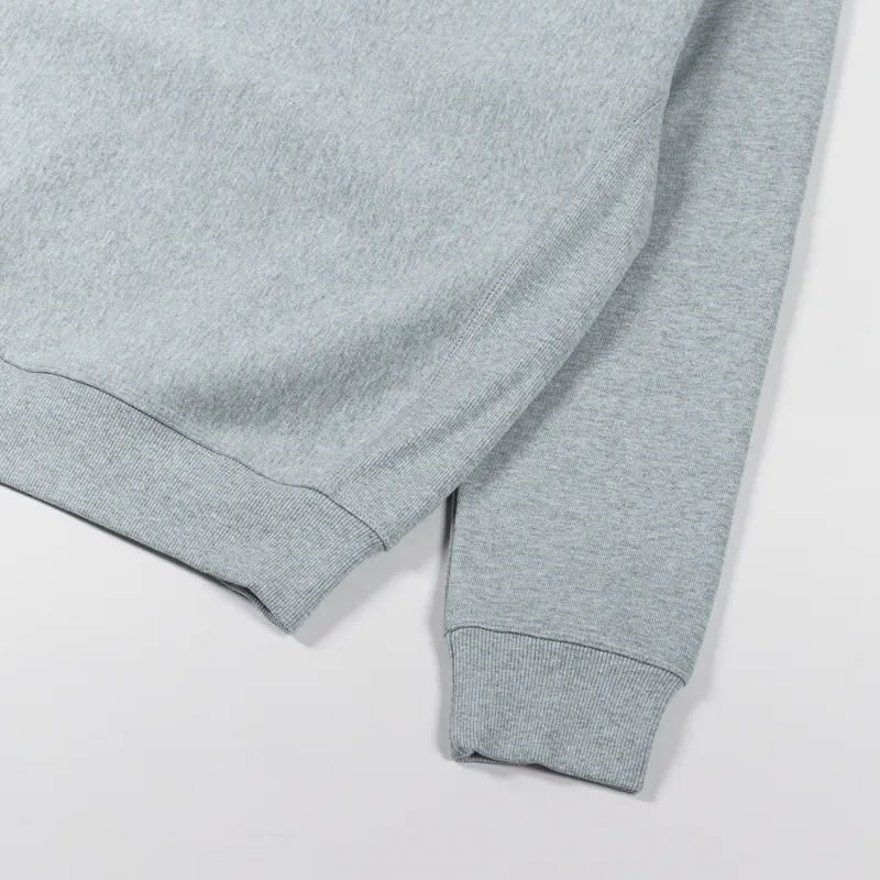 Carhartt WIP American Script Sweat Grey Heather-6