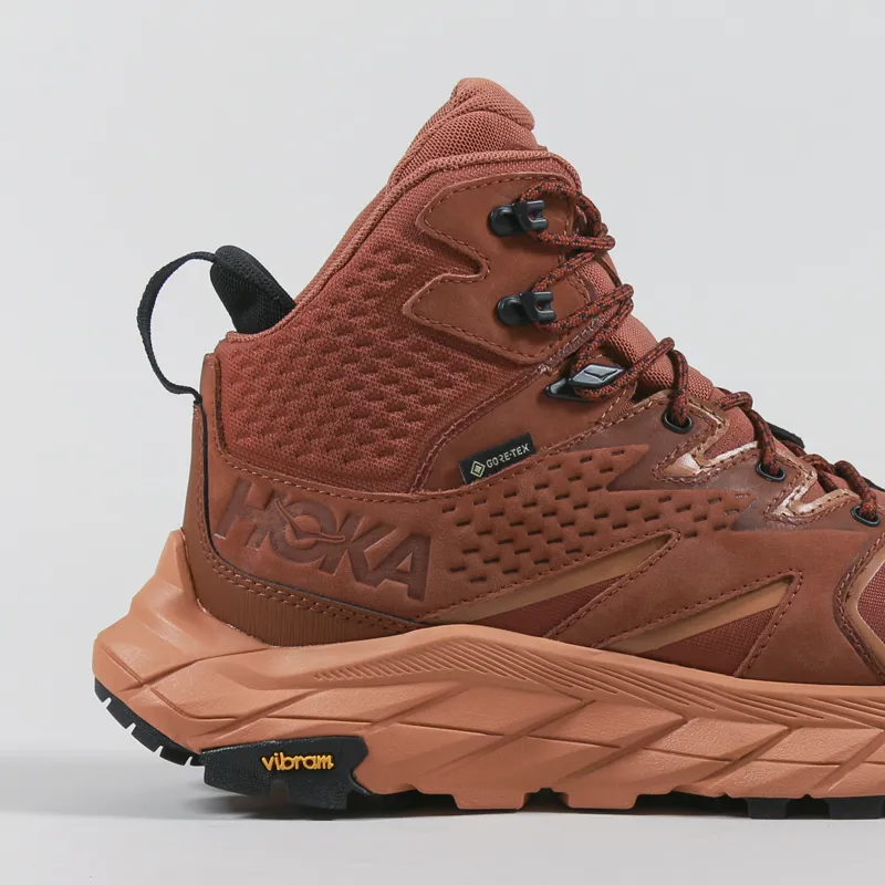 HOKA Anacapa Mid GTX Boots Baked Clay Sun Baked