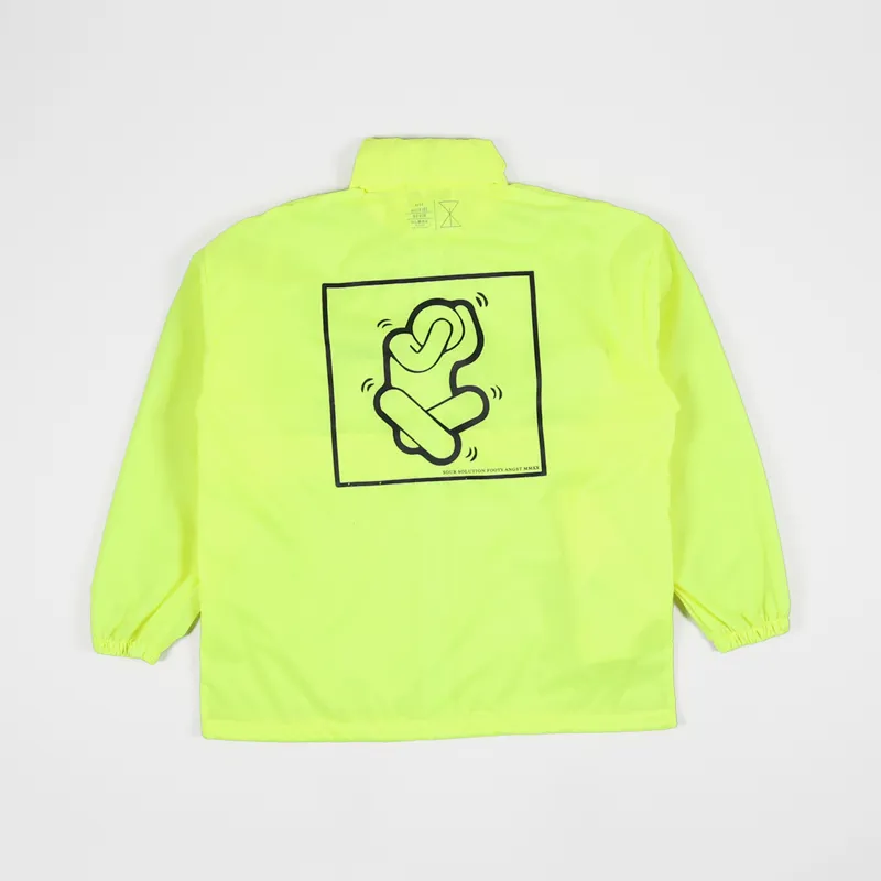 Sour Solution Angst Jacket Safety Green