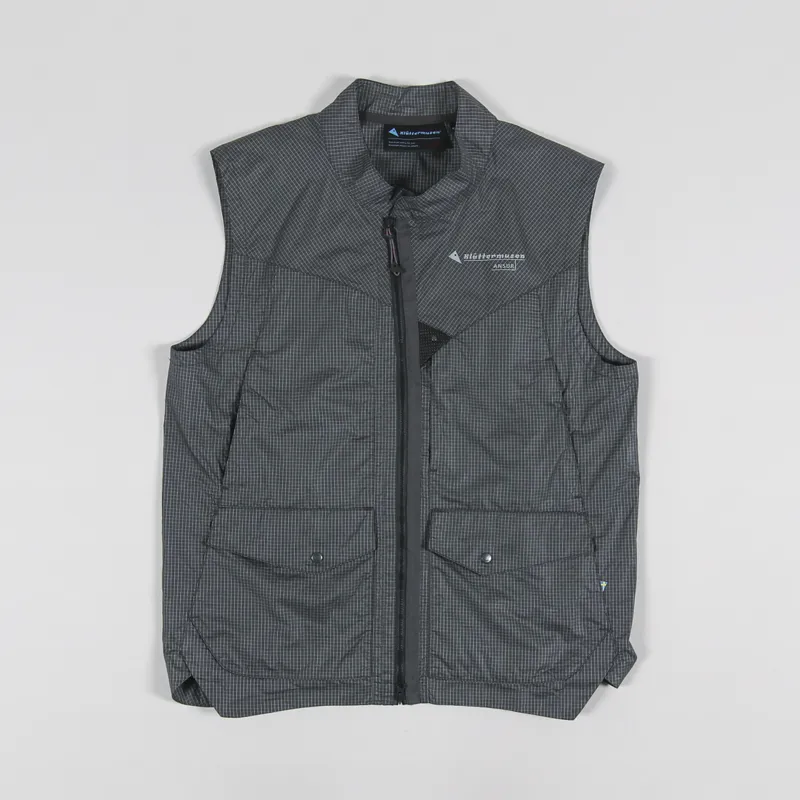 Klattermusen Ansur Windproof Vest Raven Copper Technical Gilet