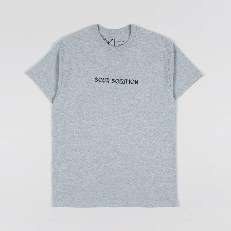 Sour Solution Anti Slice T Shirt Heather Grey-1