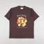 Palmes Tennis Society Apples T Shirt Brown