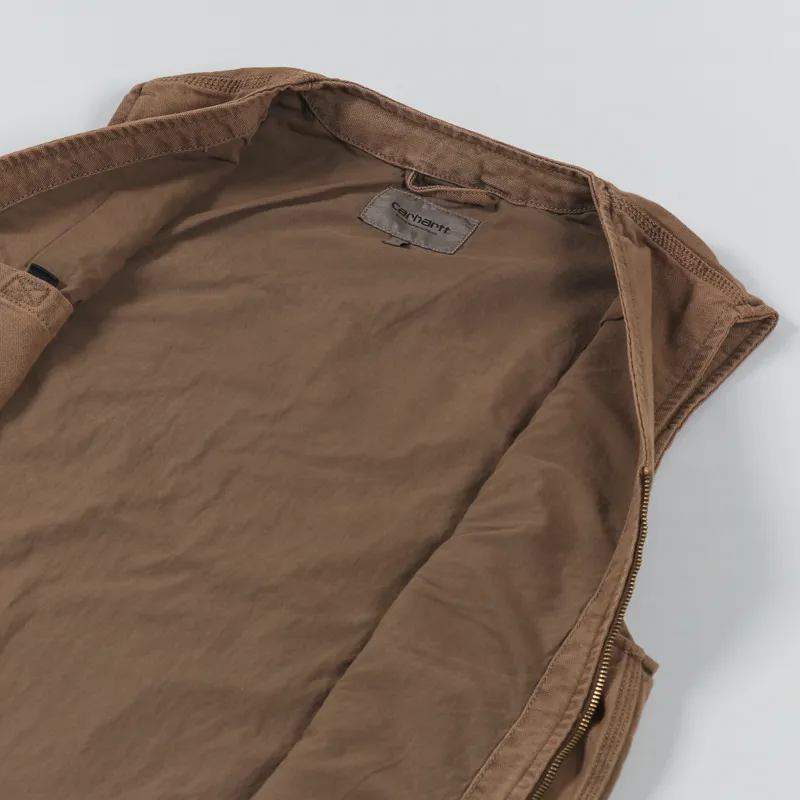 Carhartt WIP Arbor Vest Tamarind Faded-4