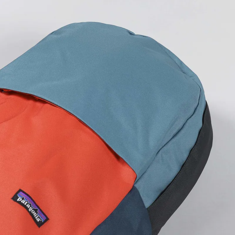Patagonia Arbor Zip Pack 22L Patchwork Paintbrush Red Rucksack