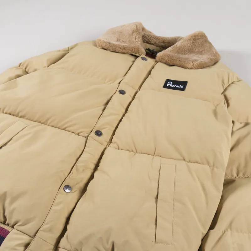 Penfield Archive Padded Bomber Jacket Star Fish-4