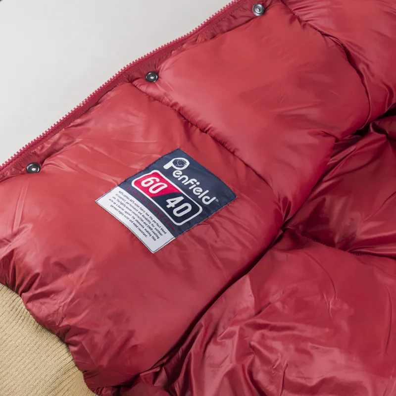 Penfield Archive Padded Bomber Jacket Star Fish-9