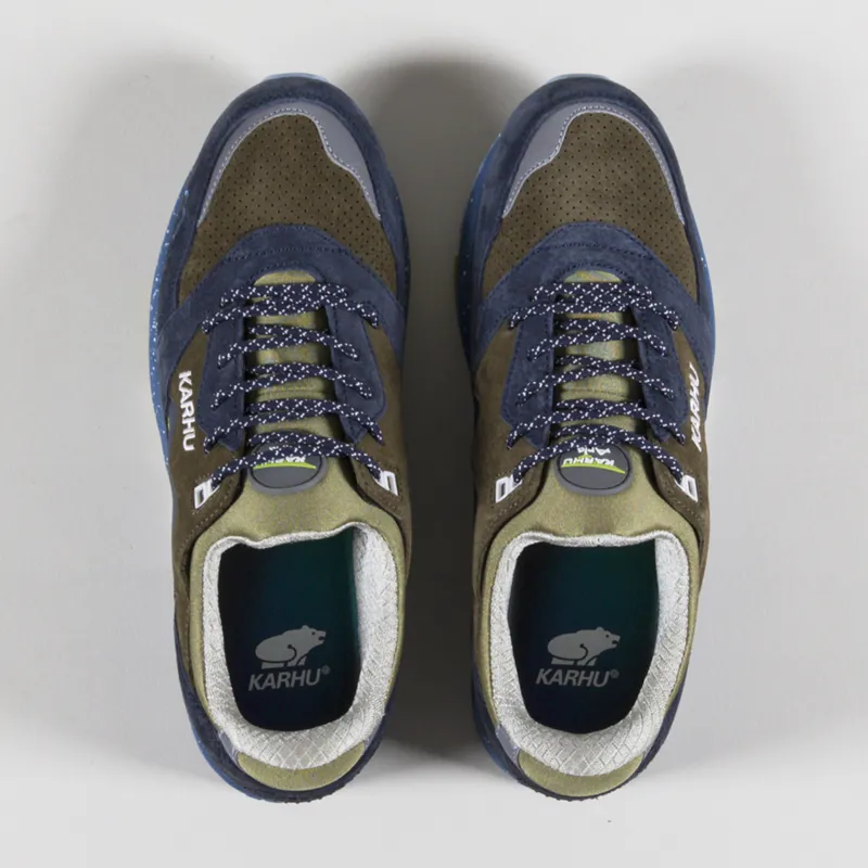 Karhu Aria 95 Shoes India Ink Dark Olive-1