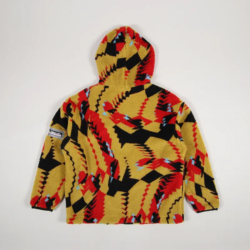 Aries Fleece Oversized Hoody Multi-1