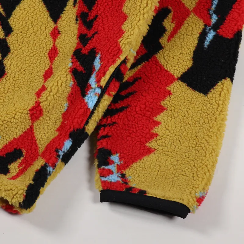 Aries Fleece Oversized Hoody Multi-5