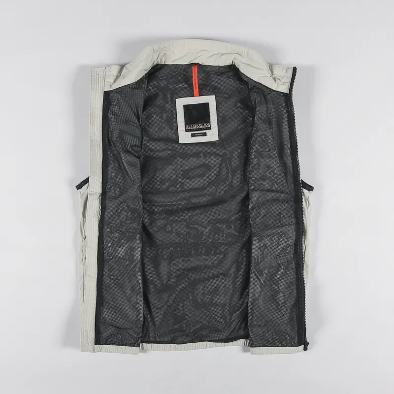 Napapijri Rionapo Vest Beige Silver-1