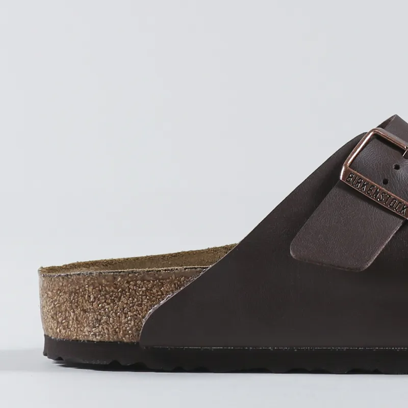 Birkenstock Arizona Birko-Flor Regular Fit Sandals Dark Brown-5