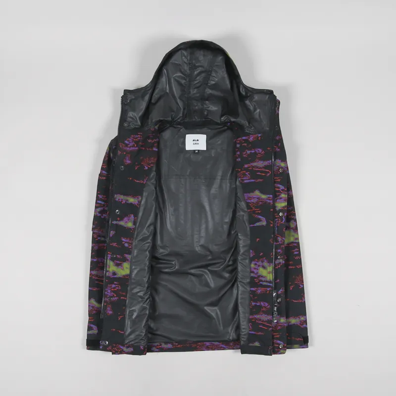 Edwin x Arkair Hooded Waterproof Jacket Digi Camo-1