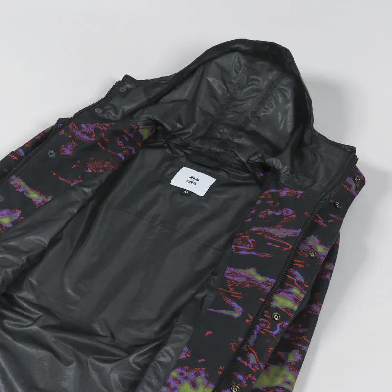 Edwin x Arkair Hooded Waterproof Jacket Digi Camo-4