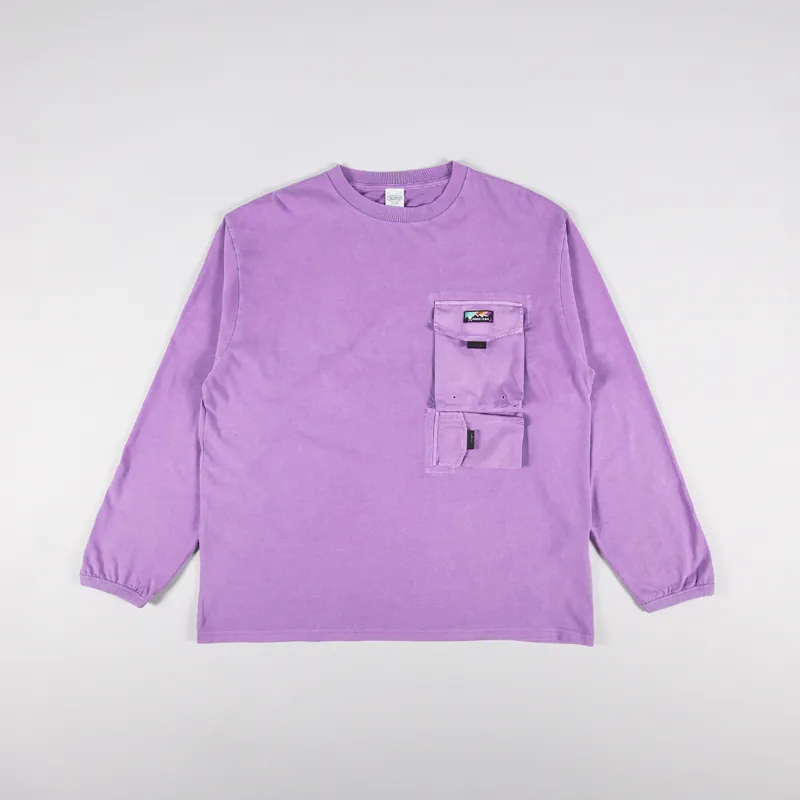 Manastash Armor Long Sleeve T Shirt Violet
