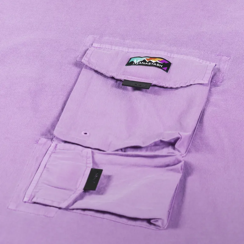 Manastash Armor Long Sleeve T Shirt Violet-4