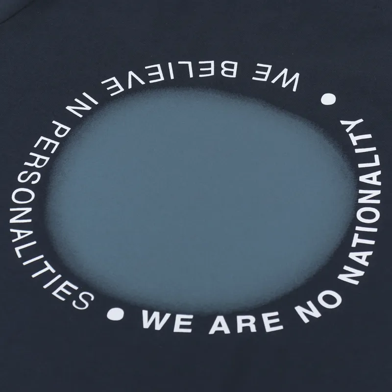 NN07 Arnold Print T Shirt Navy-4