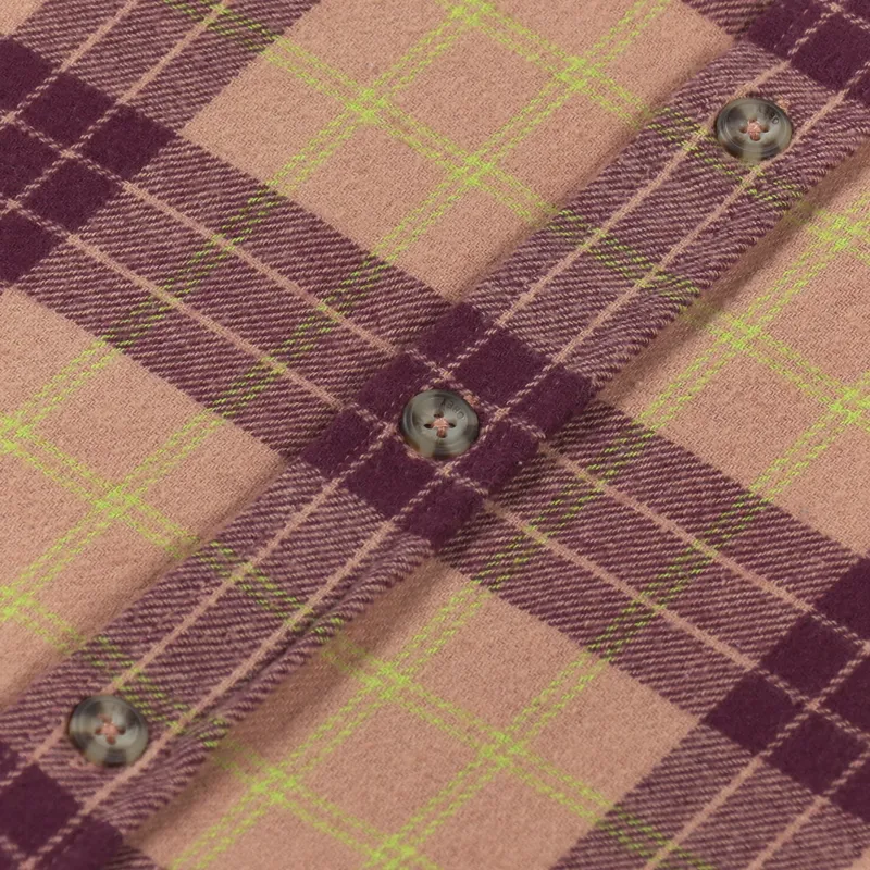 Obey Arnold Woven Shirt Italian Clay Multi-7