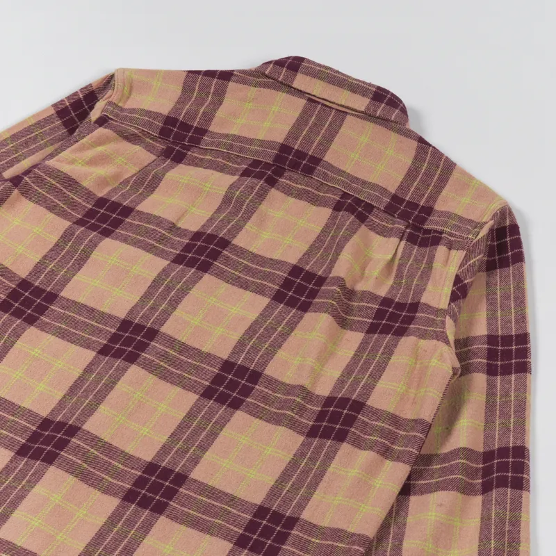 Obey Arnold Woven Shirt Italian Clay Multi-3