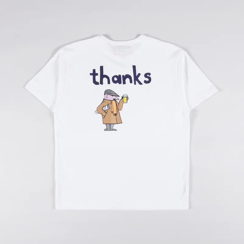 Thanks Arthur T Shirt White