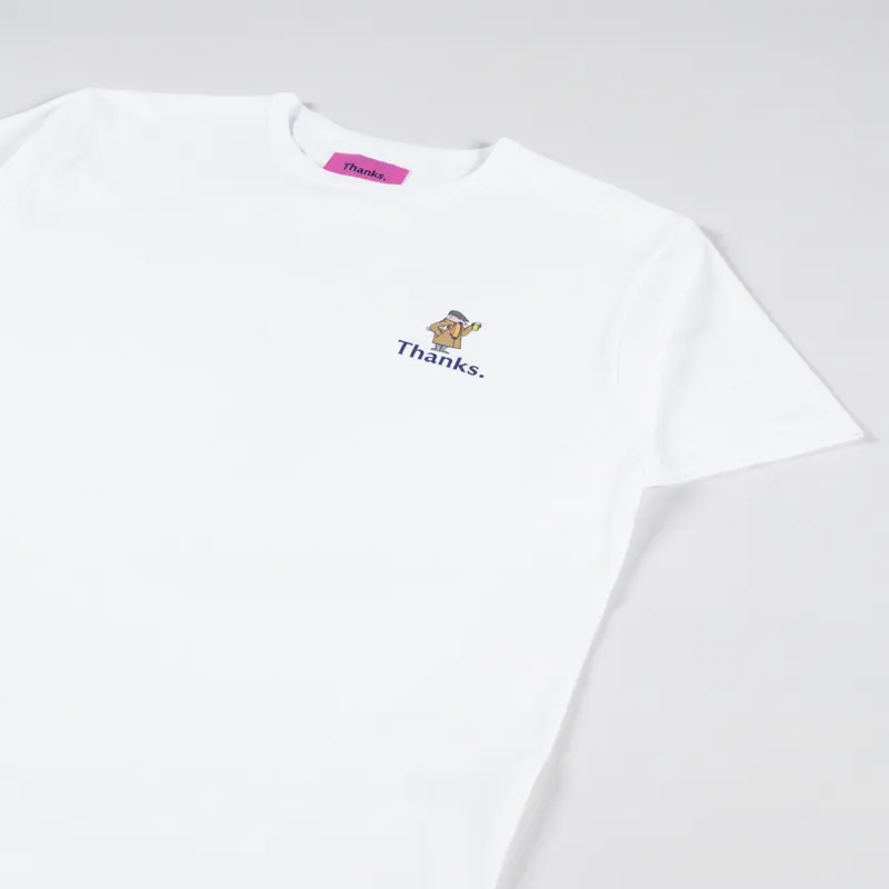 Thanks Arthur T Shirt White-3