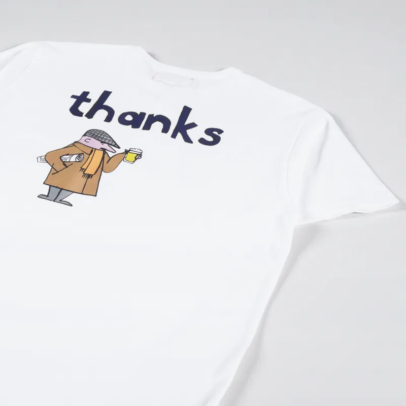 Thanks Arthur T Shirt White-2