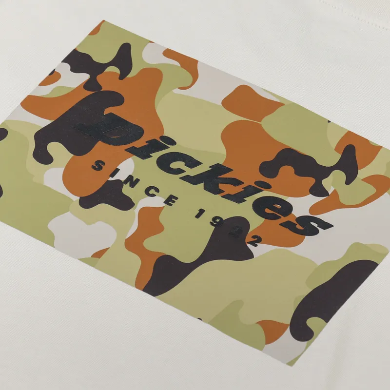 Dickies Artondale Box T Shirt Cement-4