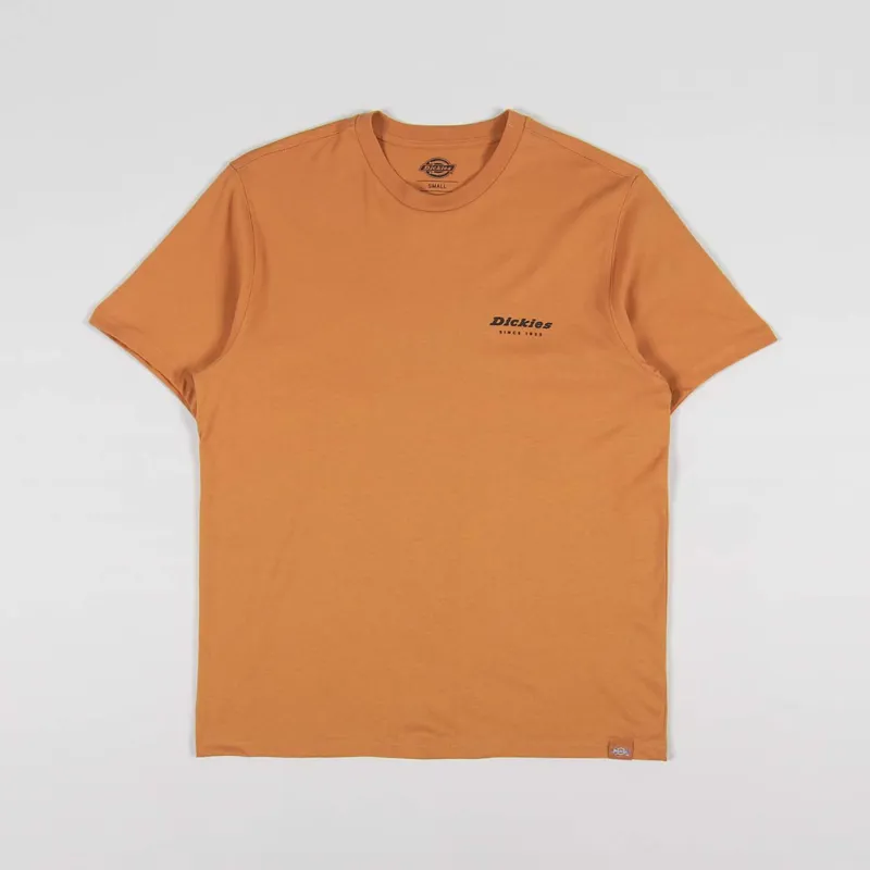 Dickies Artondale Box T Shirt Golden Ochre-1
