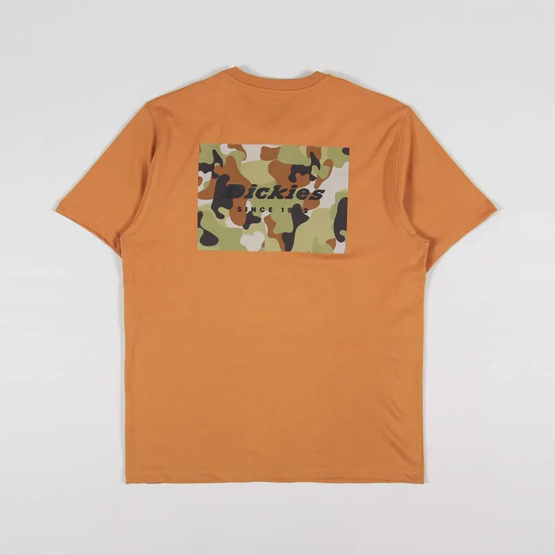 Dickies Artondale Box T Shirt Golden Ochre