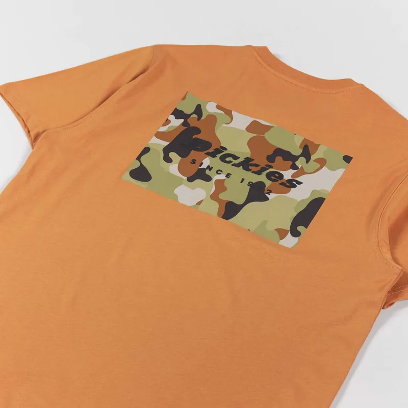 Dickies Artondale Box T Shirt Golden Ochre-2