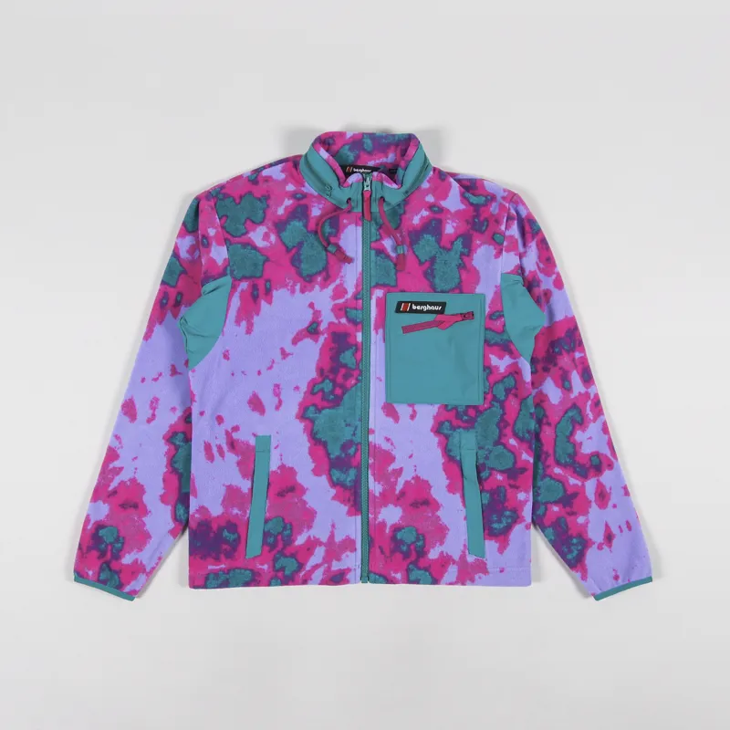 Berghaus Ascent 91 Fleece Pink Dark Turquoise