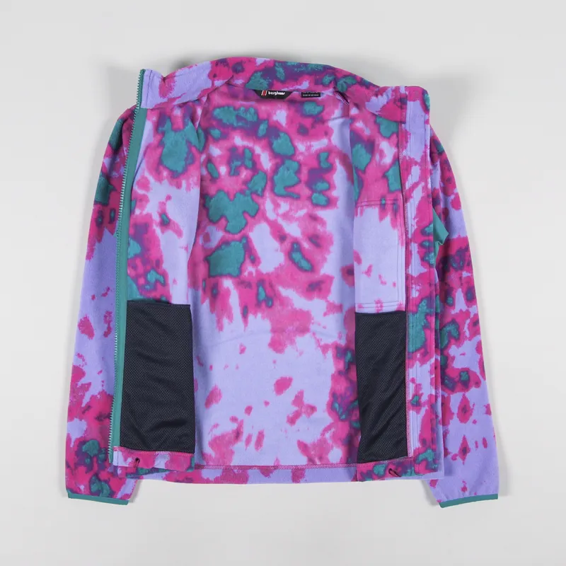 Berghaus Ascent 91 Fleece Pink Dark Turquoise-2