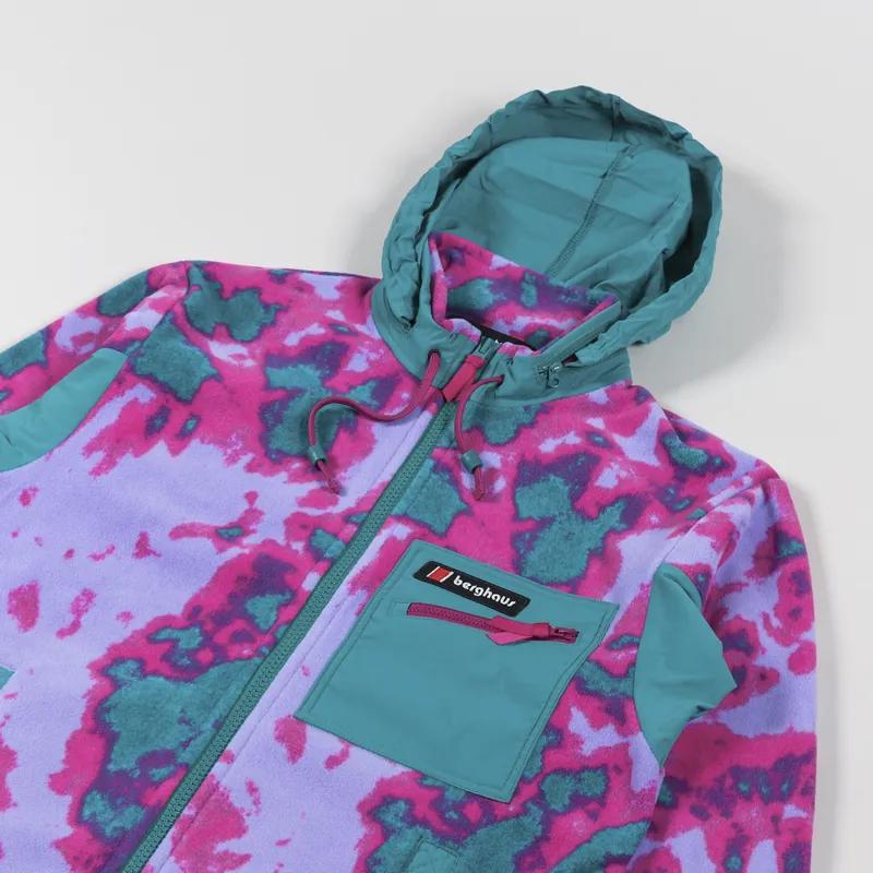 Berghaus Ascent 91 Fleece Pink Dark Turquoise-5