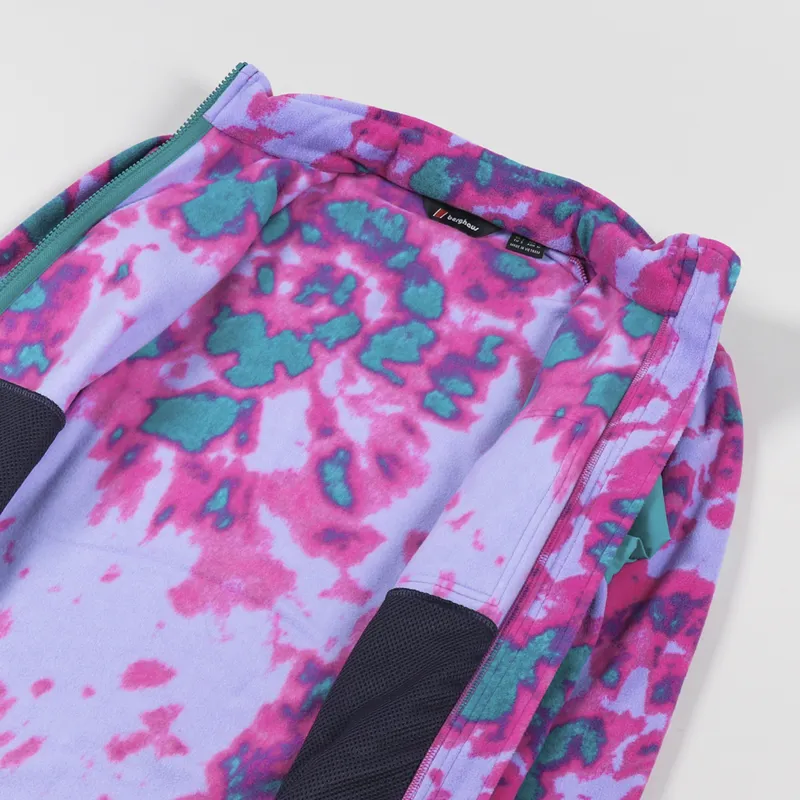 Berghaus Ascent 91 Fleece Pink Dark Turquoise-6