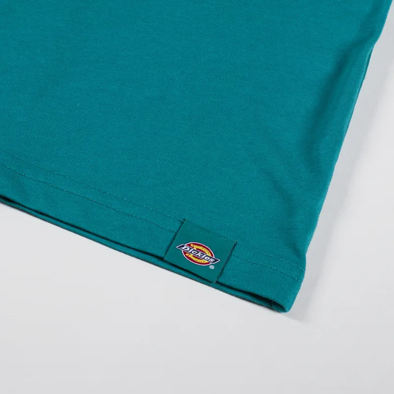 Dickies Aitkin Chest T Shirt Deep Lake-3