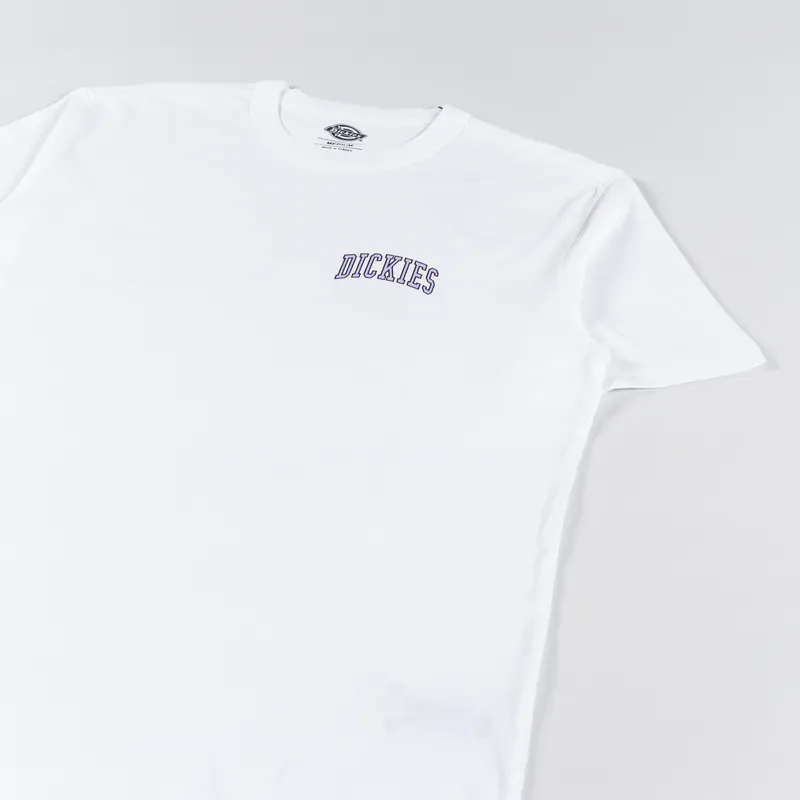 Dickies Aitkin Chest T Shirt White-1