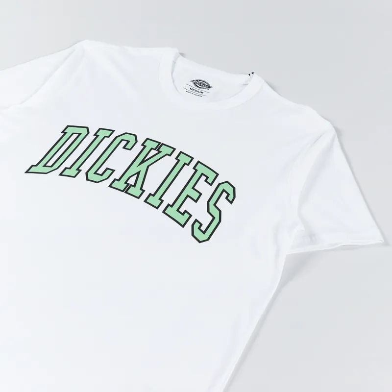 Dickies Aitkin T Shirt White Apple Mint-1
