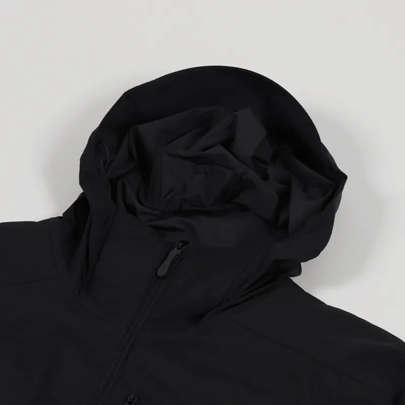 Arcteryx Mens Technical Atom SL Anorak Black Pullover Jacket