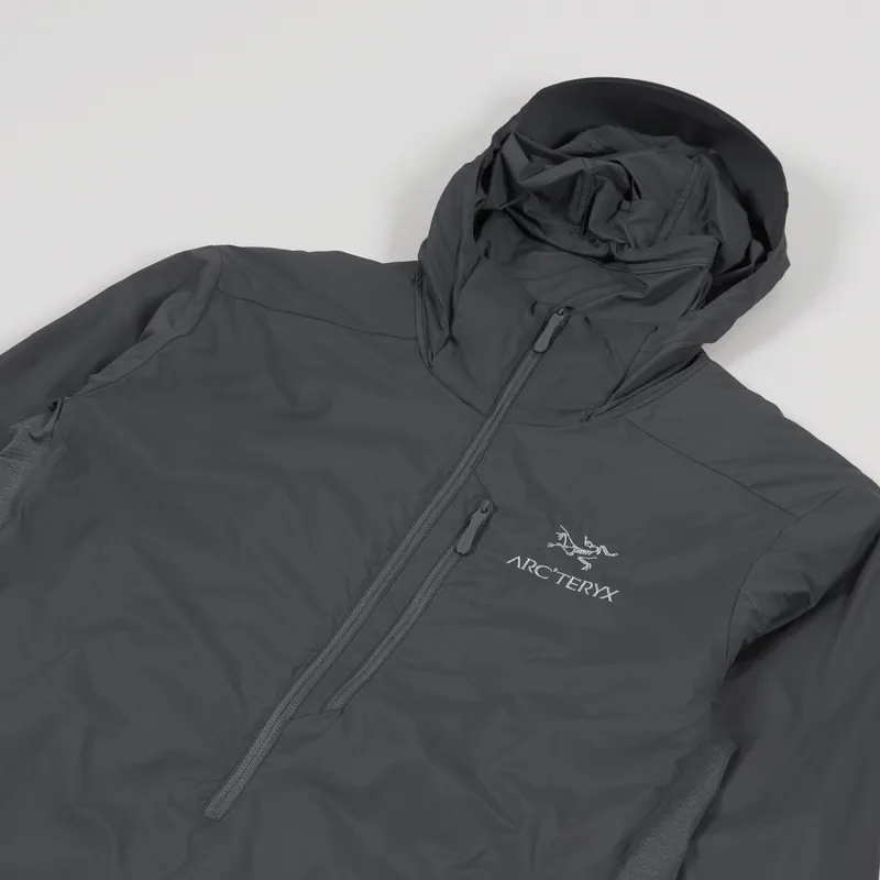 Arcteryx Mens Pullover Atom SL Anorak Microchip Grey Jacket