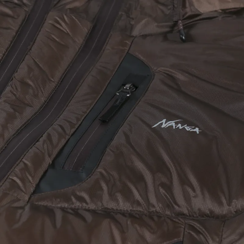 Nanga Aurora Light Down Jacket Brown-7