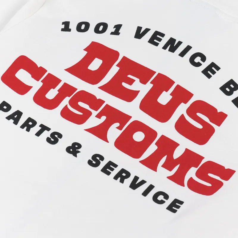 Deus Ex Machina Automatica Zip Hoodie Vintage White-6