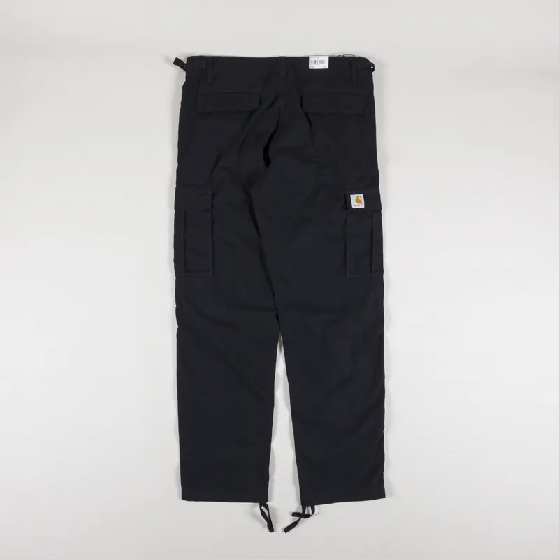 Carhartt WIP Mens Ripstop Aviation Cargo Trousers Pant Black