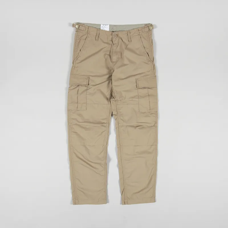 Carhartt WIP Aviation Pant Dusty H Brown-1