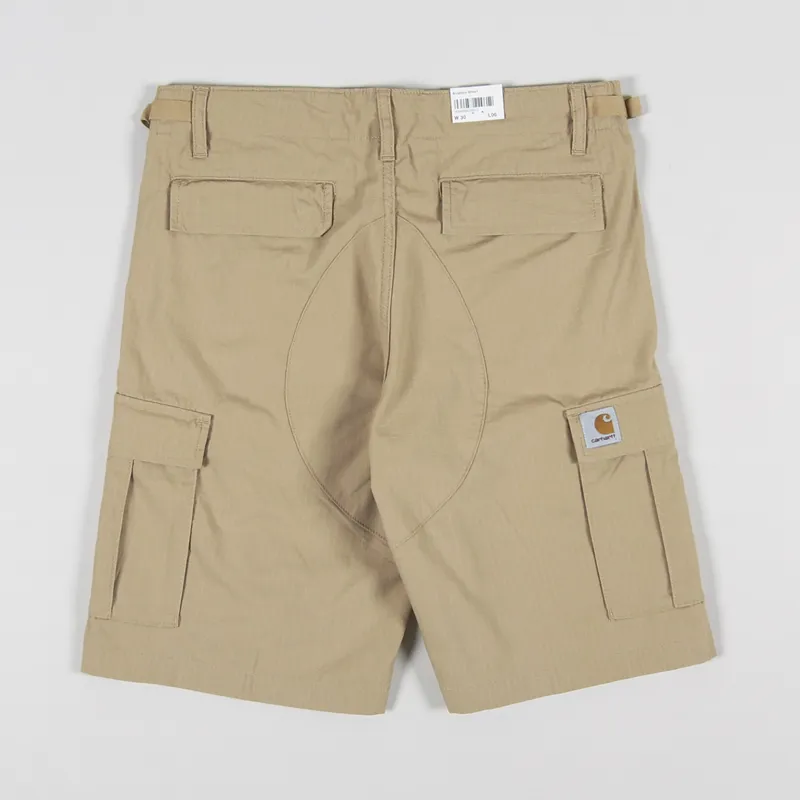 Carhartt WIP Aviation Short Dusty Hamilton Brown-1