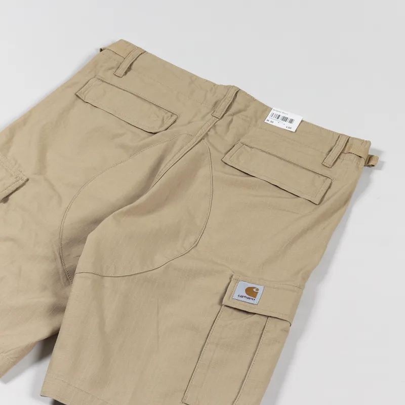 Carhartt WIP Aviation Short Dusty Hamilton Brown-3