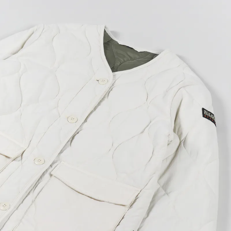 Napapijri Womens Weather Jacket Whitecap Grey-6