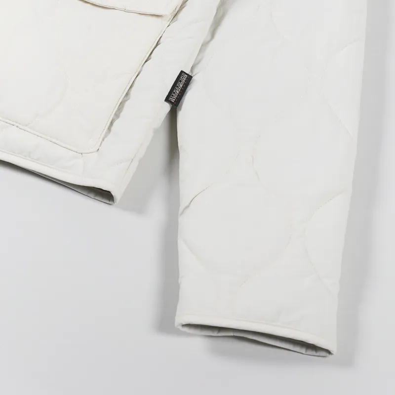 Napapijri Womens Weather Jacket Whitecap Grey-7