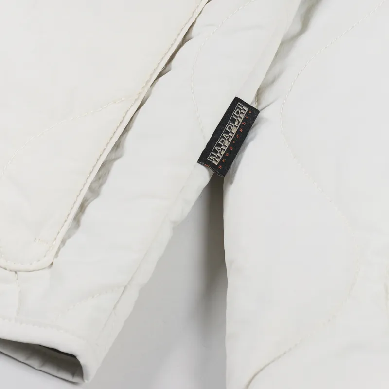 Napapijri Womens Weather Jacket Whitecap Grey-9